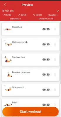 Perfect abs - Six Pack workout android App screenshot 12