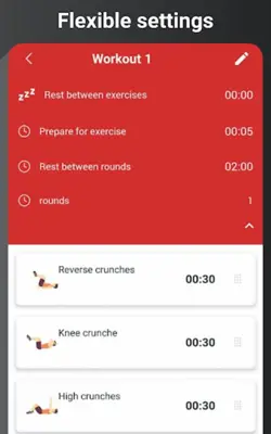 Perfect abs - Six Pack workout android App screenshot 1